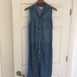 Denim Maternity dress